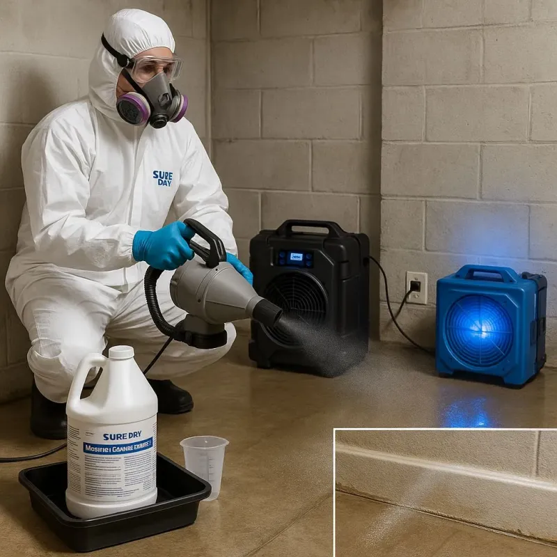 Sanitization and Odor Removal process in Maywood, NJ