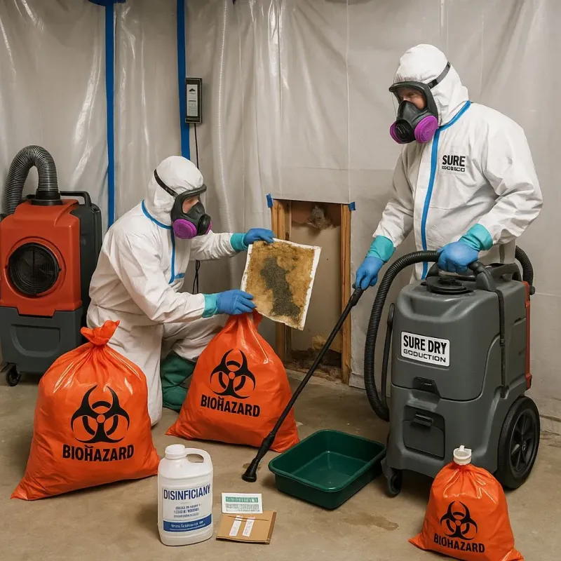 Contaminated Water Handling Protocols process in Maywood, NJ