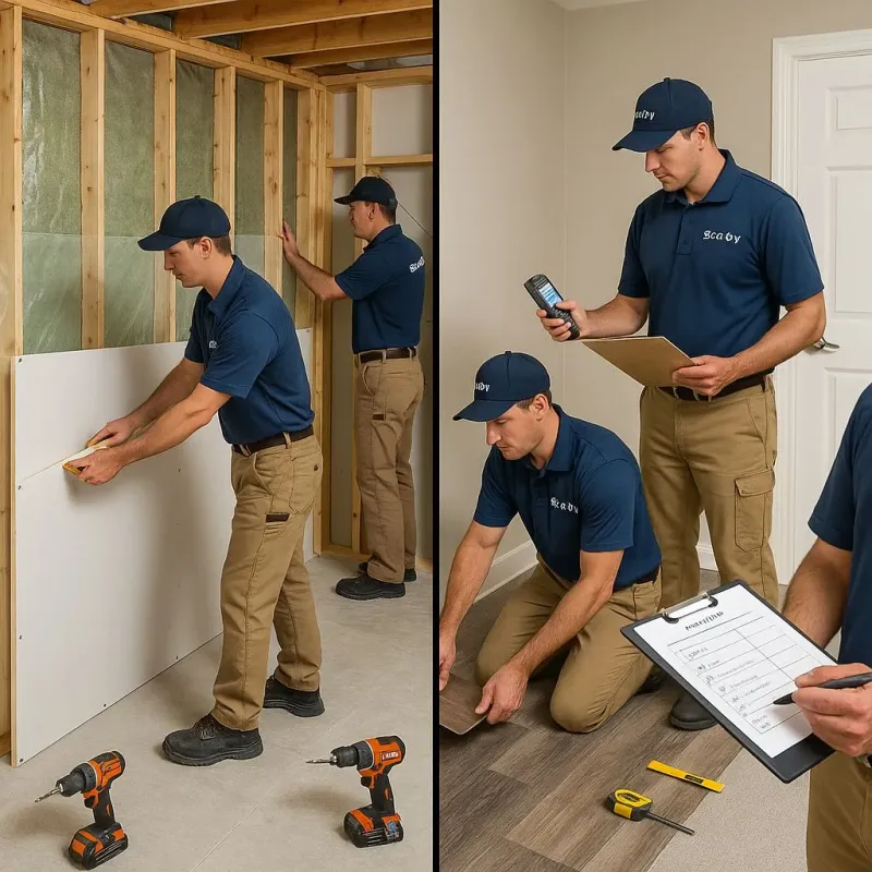 Repairs and Reconstruction process in Maywood, NJ